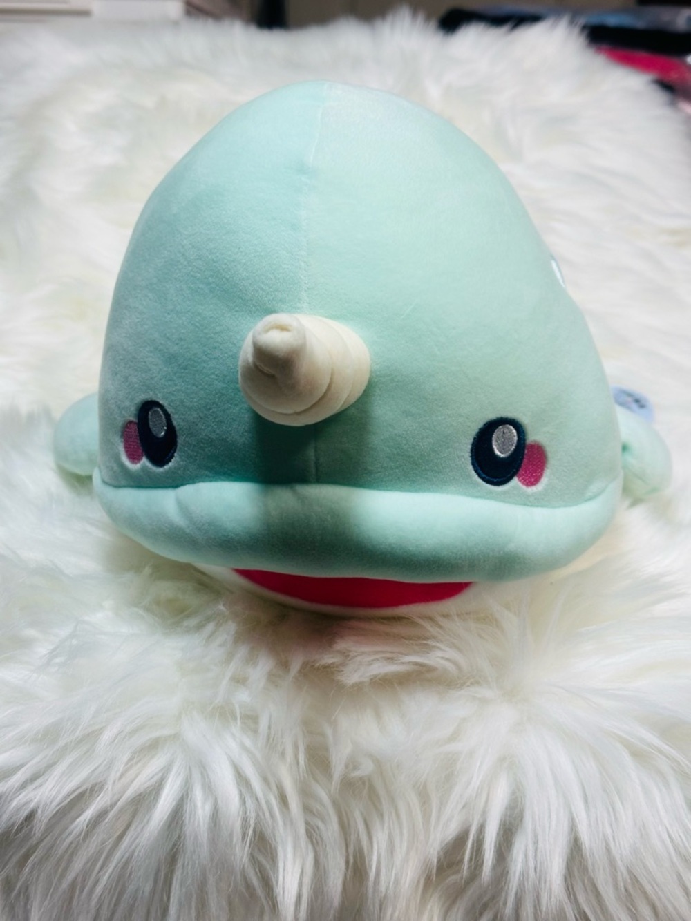 Takashoji Narwhal plush "mochi-style"